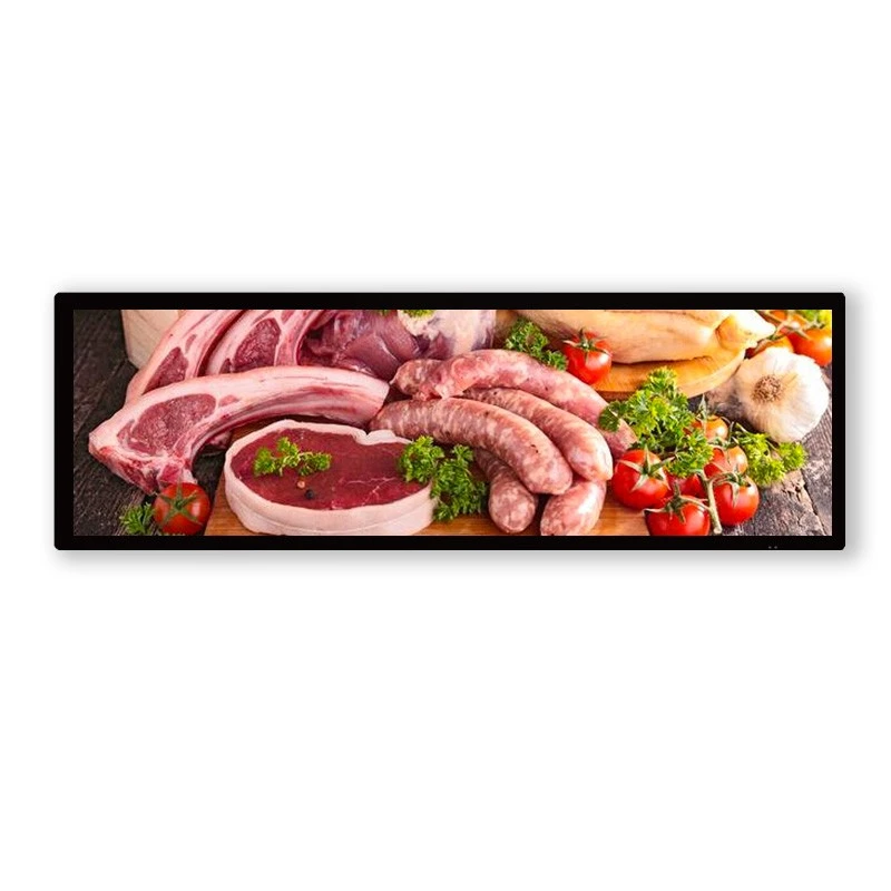 Fabricante de tela dupla face com display LCD de 37,8 polegadas