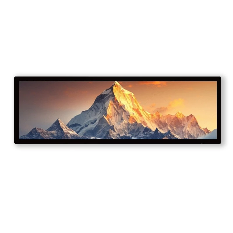 Sinalização digital com display de barra de 35,5 polegadas
