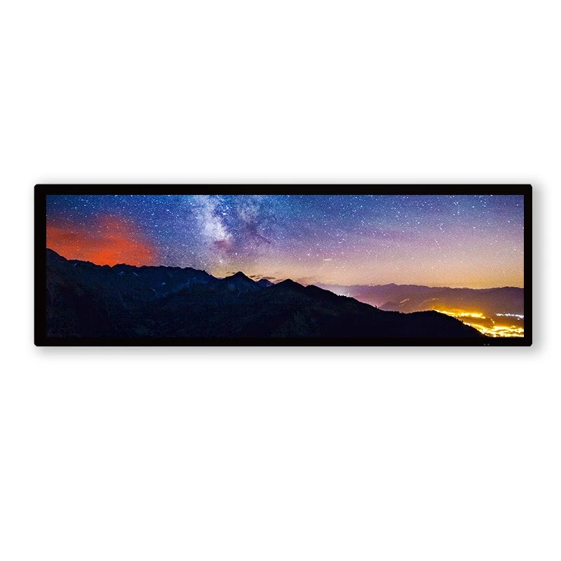 Sinalização digital com display de barra de 43,9 polegadas