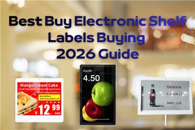 Guia de compra de etiquetas de prateleira eletrônica da Best Buy 2026