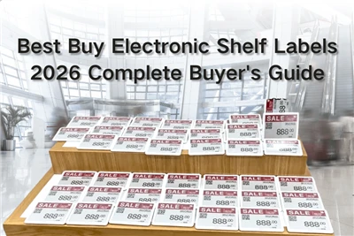 Etiquetas de prateleira eletrônica da Best Buy: Guia completo do comprador 2026
