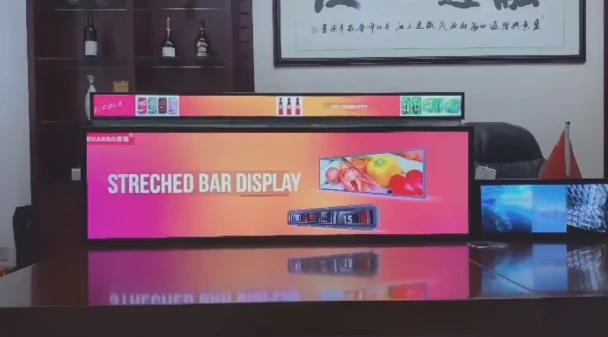 Como escolher a tela da barra LCD versus a tela da barra LED?