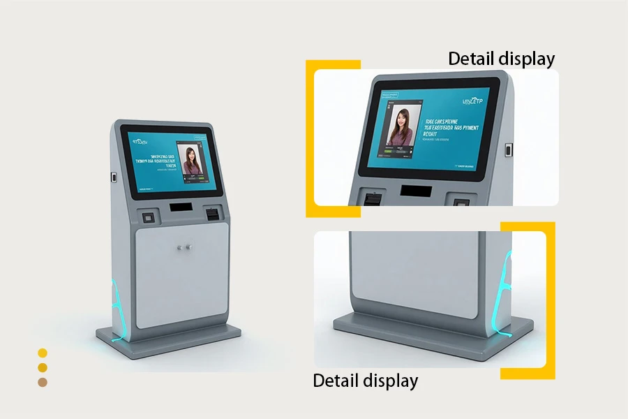 Car Wash Payment Kiosk Interactive Display